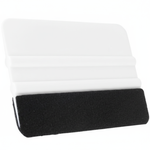 Application Squeegee with Microfiber Suede Felt