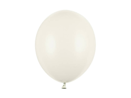 Latex balloons Strong Pastel Light Cream 30 cm, 10 pcs