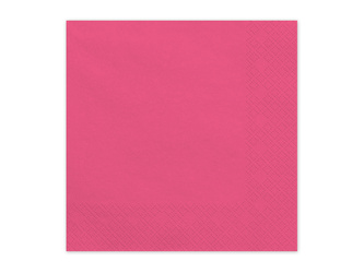 Paper napkins Dark Pink 33x33cm 20 pcs