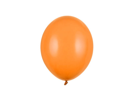 Strong Balloons Pastel Mandarin Orange 23cm, 100 pcs.
