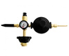 Helium tank regulator, with gauge, pressure regulator.