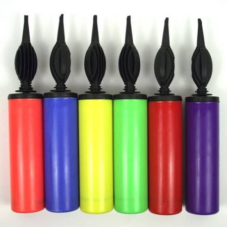 Balloon blowing pump, various colors