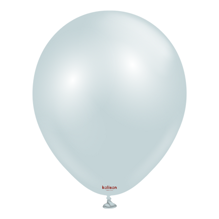 Latexballons Kalisan AURA Ice Blue, blau, 30 cm, 50 Stk.