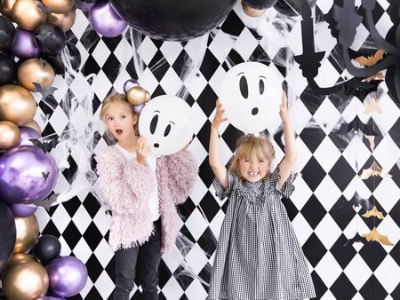 Glossy balloons, violet chrome, 30cm, 50 pcs