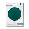 Folienballon - Rund Satinflasche Grün 46 cm, Grabo