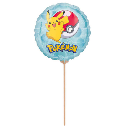 Pokemon Folienballon am Stiel 23 cm