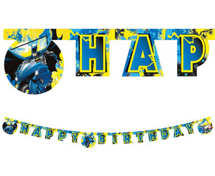 Girlande, Banner Happy Birthday Batman 230 cm