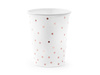 Cups Dots, White, Rose Gold 260ml