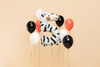 Folienballon Nummer 5 - Zebra, 98 cm