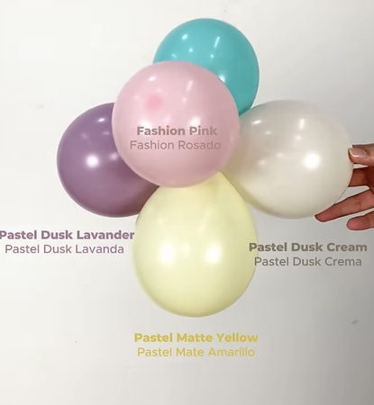 Sempertex Latexballons, Pastel Dusk Cream, 45cm, 25 Stk.