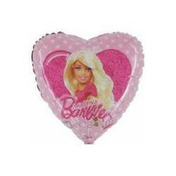 Foil balloon heart Barbie 46 cm