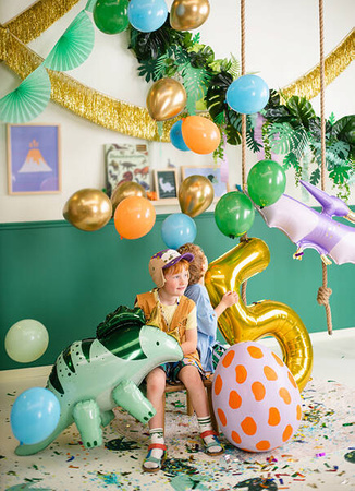 Strong balloons, Pastel Mandarin Orange 30 cm, 100 pcs.