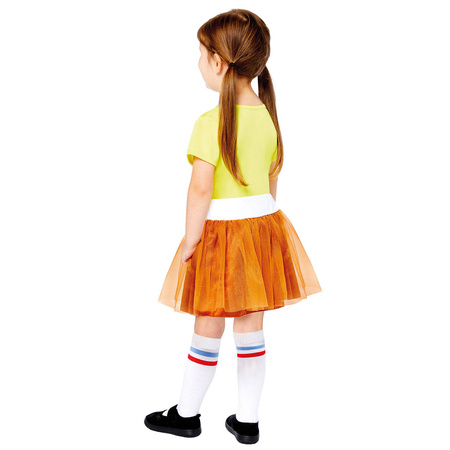 Outfit, costume disguise spongebob for a girl 4-6 years