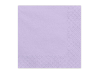 Paper napkins Lavender 33x33cm 20 pcs