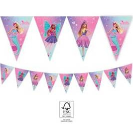 Barbie banner, 9 flags, 230cm