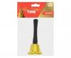 Santa Claus Bell black-gold 12 cm