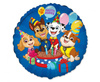 Foil balloon, Multicolored, PAW Patrol, 18 inches, 1 piece.