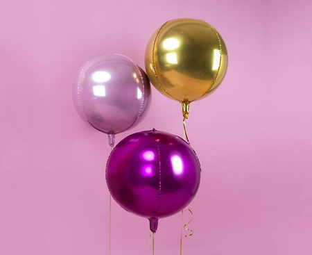 Folienballonkugel, 40 cm, Gold