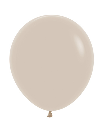 Sempertex Latex Balloons White Sand 45cm, 25 pc