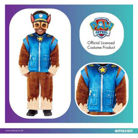 Dress, Costume Disguise PSI Patrol, Chase Deluxe 3-4 years