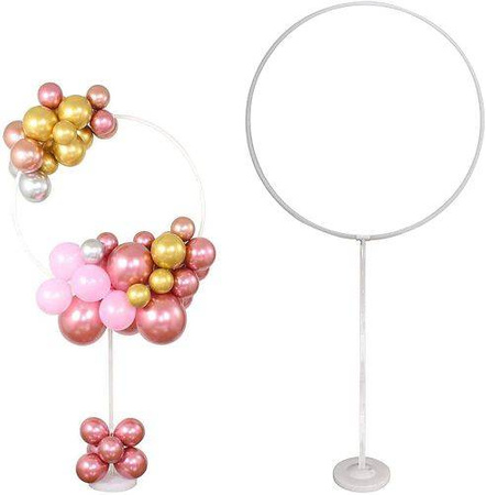 Round stand for balloon decoration, 160 cm