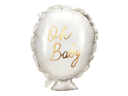 Foil balloon for Baby Showers "Oh Baby", 53x69