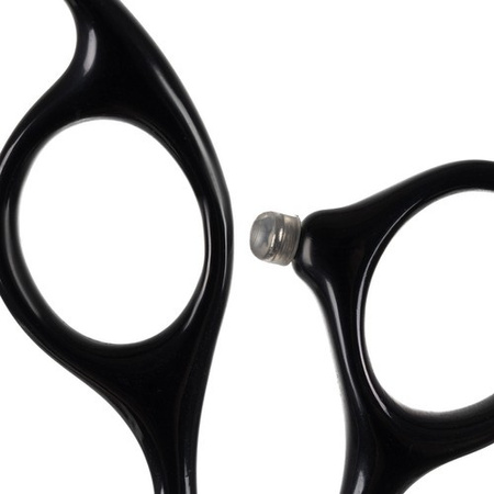 Ballonschere, Schwarz, Klinge aus Edelstahl, 17 x 5,5 cm, 61 g