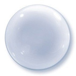 Transparenter Bubble Deco Clear Ballon 20