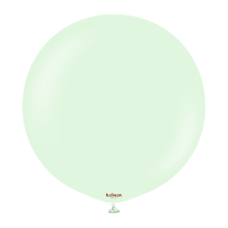 Latexballons Kalisan Macaron Pale Green, 45 cm, 1 Stück.