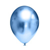 Balloons latex chrome blue, 12.5 cm, 100 pcs