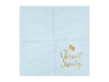 Napkins Holy baptism, blue, 33x33cm, 12 pcs