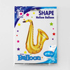 Saxophone foil balloon, 94 cm for the musician