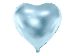 Folienballon Herz 45cm, blau