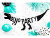 Paper banner Dinosaurs, Dino Party, 20x90 cm