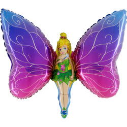 The Grabo foil balloon Fairy, 76x67 cm