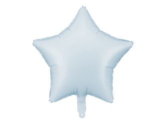 Sternförmiger Folienballon, Nebelblau, 48 cm