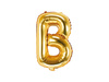 Folienballon Buchstabe B, 35cm, Gold