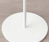 Metal stand, decorative column for balloons, white 60 cm