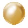 Latex Balloons Mirror Gold, 45cm, 1 pcs.