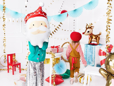 Folienballon Santa Claus, 60 cm