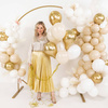 Glossy Chrome, Gold latex balloons, 30cm, 50 pcs.