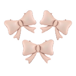Foil Balloon Bows champagne pink 55 x 42cm 3pcs