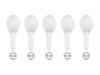 LED Glowing Balloons 30 cm, white, Pack of 5