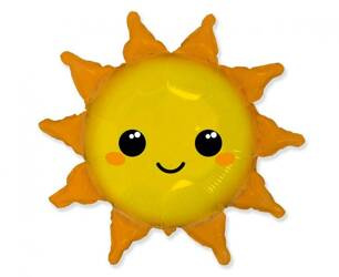 Smiling Sun Foil Balloon, 70 cm.