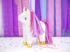 Birthday unicorn piñata, 24,5x34x9cm - Falling Gifts