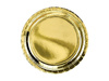 Plates round, gold, 23cm (1, Op. / 6 pcs.)