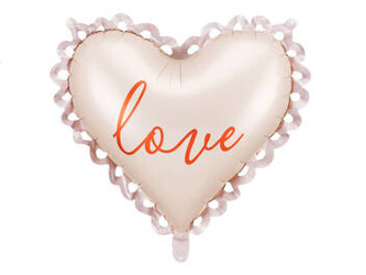 Foil Balloon Heart, Love, Valentine's Day, 50x47 cm