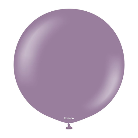 Latex Balloons Kalisan Retro Lavender, 45cm, 1 pcs.