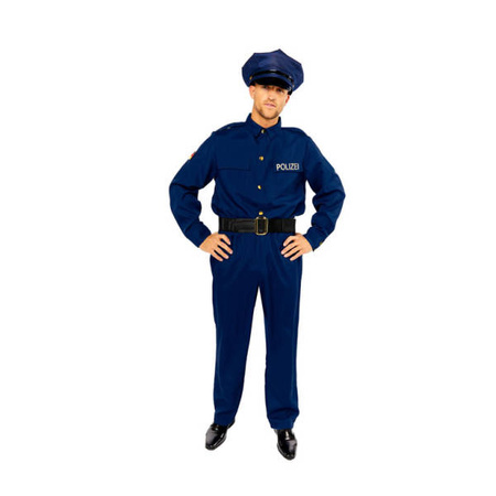 Outfit, costume disguise policeman, size L