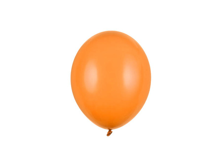 Strong balloons, Pastel Mandarin Orange 30 cm, 100 pcs.
